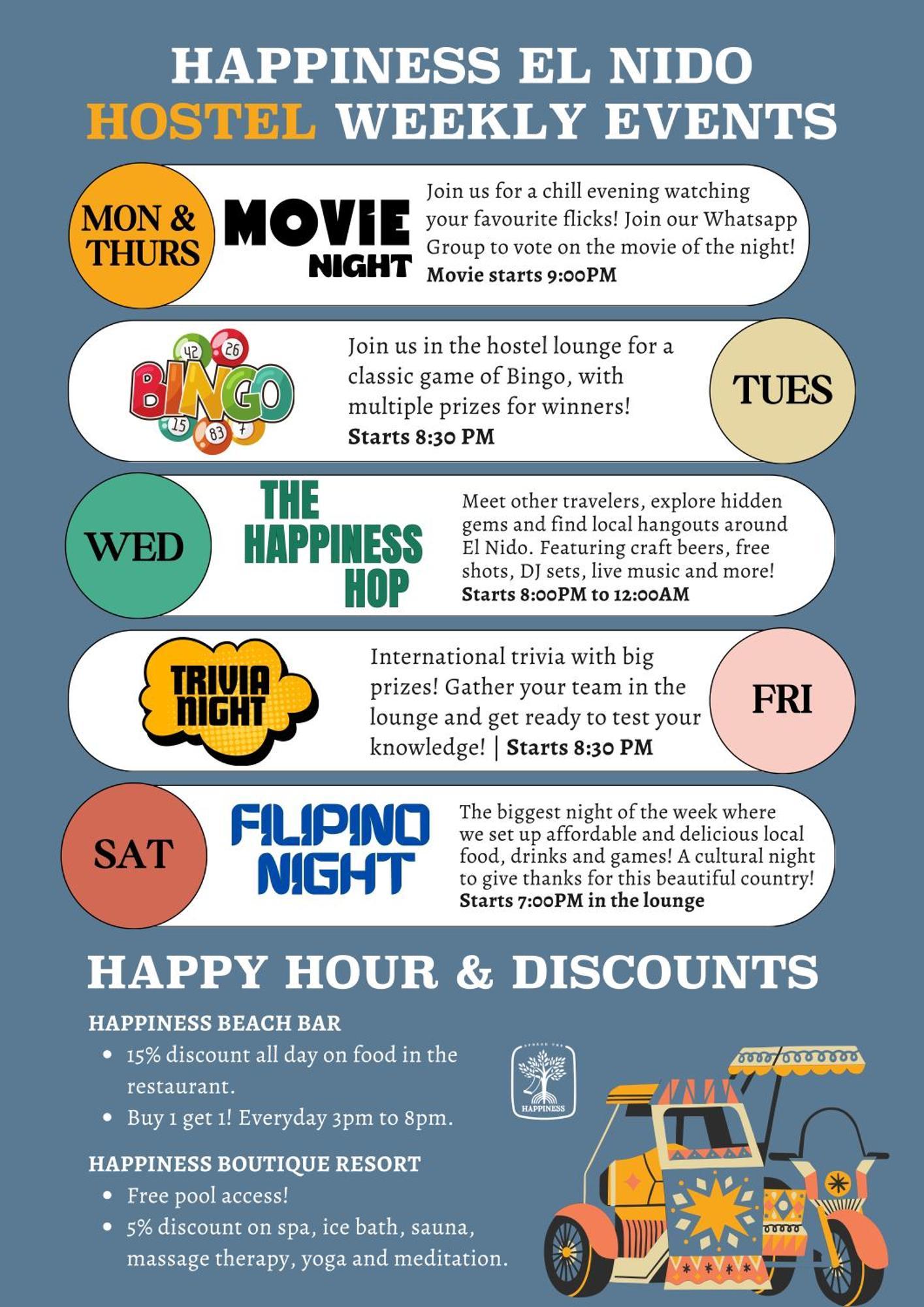Happiness Hostel El Nido Buitenkant foto
